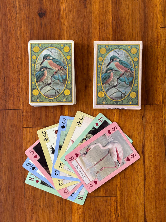 Fish, Birds, Herps, and Inverts - Beautiful Vintage Art Playing Cards
